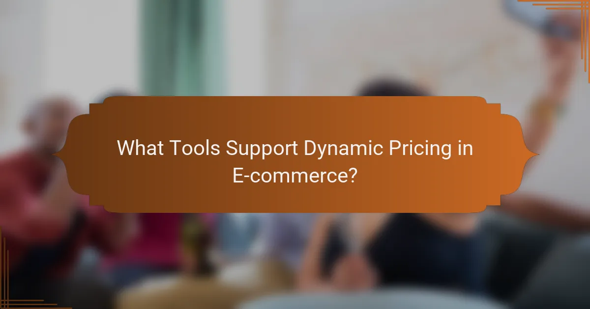 What Tools Support Dynamic Pricing in E-commerce?